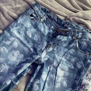 Floral Jeans